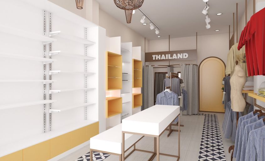 THI CÔNG CẢI TẠO SHOP THÁI LAN 